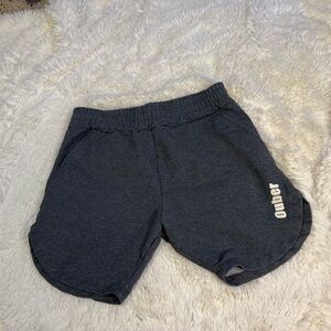 Ouber men’s dark Gray Athletic Shorts small 4” inseam no liner